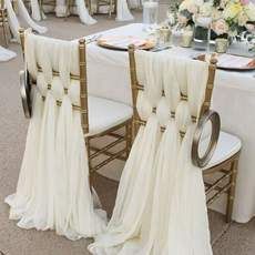 Bridal Chair Cover, Bridal Shower Chair, Bridal Chair, Wedding Chair Sashes, Cabo Wedding, Beautiful Wedding Decorations, Chair Sashes, Chiavari Chairs, Wedding Fun