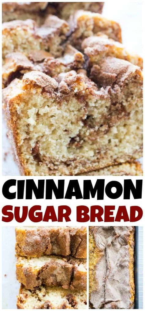 Cinnamon Sugar Cake, Cinnamon Sugar Bread, Bread Cinnamon, Cake Donut, Sugar Bread, Cloud Bread, Sugar Cake, Cinnamon Bread, Desserts Easy