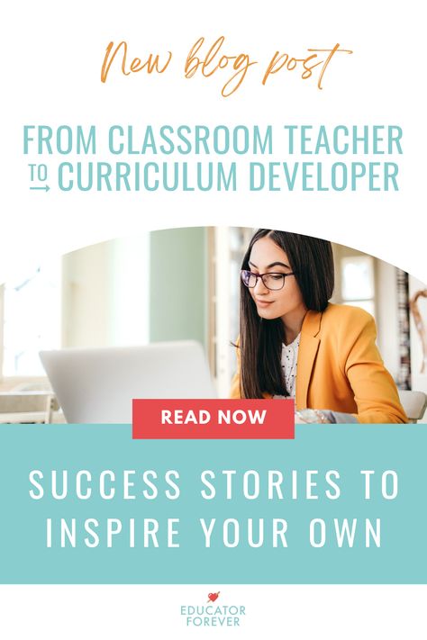 Ever considered a career in curriculum development? Going from teacher to curriculum developer may seem like a big change, but it’s a great option for educators wanting to try a different career path (flexible or full-time). Check out these stories of educators just like you who went from teacher to curriculum developer. Use their stories as a guiding light for your own career. Curriculum Writing, Curriculum Developer, Writing Curriculum, Different Careers, Flexible Jobs, Education Degree, Curriculum Design, Classroom Teacher, Curriculum Development