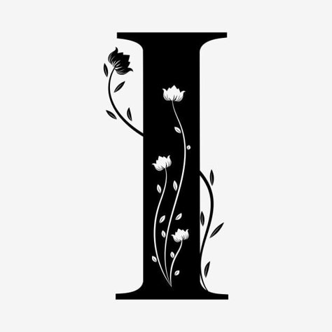 The Letter I Aesthetic, I Drawing Letter, The Letter I Design, Aesthetic Letters Alphabet Wallpaper, I Alphabet Design, Huruf I Aesthetic, I Aesthetic Letter, Stylish Alphabets Letters Type Design, A Style Letter