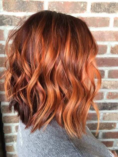 Dark Auburn Hair Color, Balayage Hair Copper, Dark Auburn Hair, Rambut Brunette, Copper Balayage, Ginger Hair Color, Hair Color Auburn, Copper Hair Color, Kevin Murphy