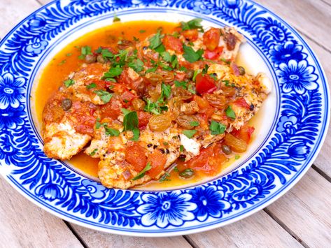 This recipe for Mediterranean Roasted Tautog is an easy yet delicious way to enjoy a Cape Cod seasonal favorite. You can make this with any white fish too. Tautog Fish Recipe, Fish Recipe, White Fish, Green Olives, Cooking Videos, Grits, Fish And Seafood, Fish Recipes, Cape Cod