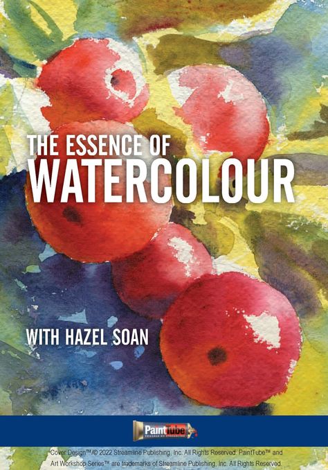 Hazel Soan introduces a series of watercolor painting lessons as she takes subjects ranging from flowers, apples, animals, and people and explains how to get the freshest, strongest, cleanest color in watercolor. Her watercolor painting style is direct, with little preliminary drawing. Her casual approach makes learning this critical information fun and very rewarding. Hazel encourages you to explore the properties of watercolor and gives an insight into the watercolor techniques that create successful paintings. Hazel focuses on the use of transparent and opaque watercolors, looking at the brilliance of pigments and transparency of color. Hazel demonstrates these characteristics by painting a charming crocus, some vibrant red apples and a wild elephant, explaining the effects that can be Hazel Soan, Animals And People, Wild Elephant, Collage Drawing, Watercolor Lessons, Pastel Watercolor, Creative Teaching, Art Instructions, Still Life Art