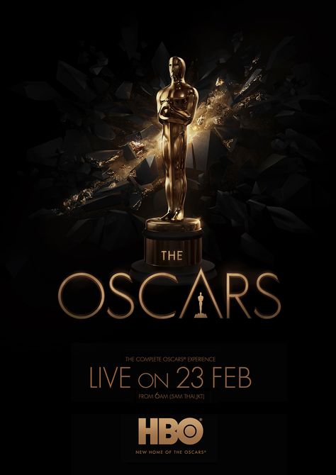 Oscar Logo, Oscar Statue, Award Poster, Oscar Night, Awards Night, Gold Poster, Keys Art, The Oscars, Event Poster