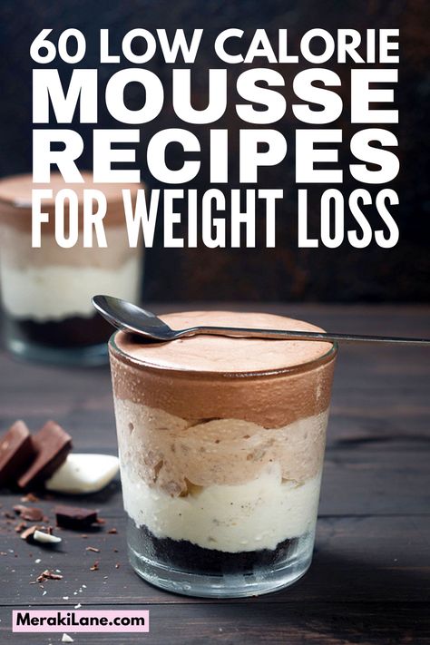 Low Cal Mousse, Healthy Easy Low Calorie Meals, Low Calorie Sweet Tooth Snacks, Low Calorie And Carb Desserts, Low Calorie Easy Desserts, Low Carb Low Calorie Desserts, Low Cal Dessert Recipes, Low Calorie Pudding, Healthy Deserts Low Calorie