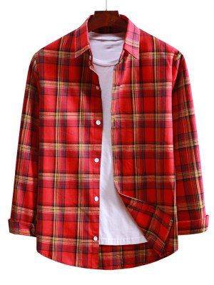 Long Sleeves Shirts, Red Plaid Shirt, Plaid Shirt Men, Women Overcoat, Mens Flannel Shirt, Mens Flannel, Long Sleeve Plaid Shirt, Mens Plaid, Long Sleeve Plaid