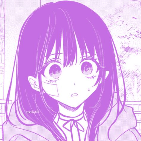 Magenta Icons, Anime Purple Hair, Anime Blue Hair, Anime Photo Profile Dark, Dark Purple Hair, Dark Blue Hair, Violet Aesthetic, Girls With Black Hair, Purple Vibe