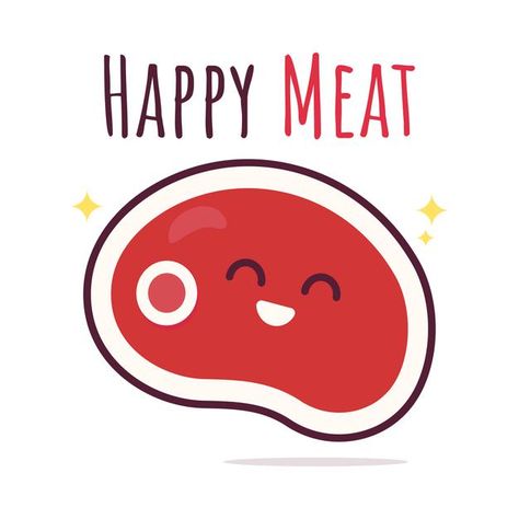 Meat Drawing, Food Stock, Dont Hug Me, Funny Food, Food Illustration, Carne Asada, Food Humor, Food Illustrations, Medium Art