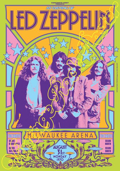 LED ZEPPELIN - Benvenuti su vintagerockposter! 1970s Music Posters, 70s Band Posters, Led Zeppelin 70s, Led Zeppelin Aesthetic, Led Zeppelin Poster Vintage, Band Marketing, Vintage Led Zeppelin Poster, Vintage Rock Posters, 70s Posters