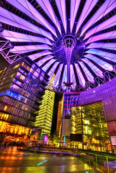 Sony Center- Berlin. Sony Center Berlin, Sony Center, Germany Landscape, Berlin Photos, Paris Place, Plitvice Lakes National Park, Plitvice Lakes, Travel Checklist, Germany Travel