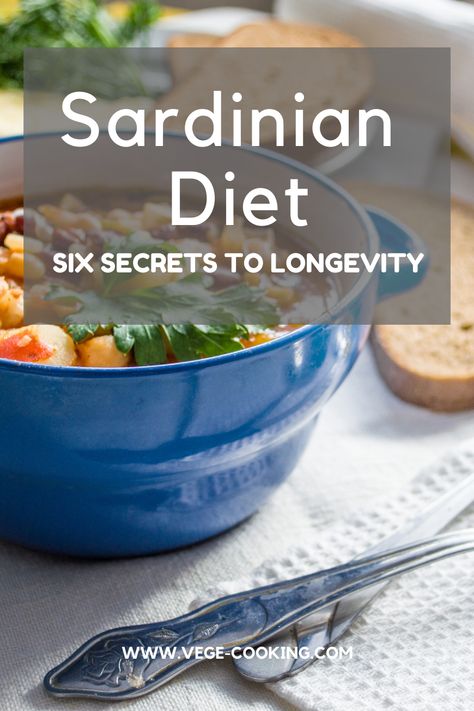 Sardinian Longevity Minestrone, Blue Zone Recipes Sardinia, Sardinia Blue Zone Diet, Sardinia Diet Recipes, Longevity Diet Valter Longo Recipes, Sardinian Blue Zone Recipes, Blue Zone Recipes Okinawa, Sardinia Diet, Longevity Diet Recipes