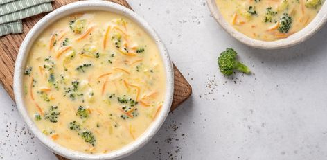 Broccoli and Cheddar Cheese Soup - Canadian Military Family Magazine Broccoli Cheese Soup Recipe, Creamy Broccoli Cheddar Soup, Cheddar Soup Recipe, Broccoli Cheddar Soup Recipe, Cheese Soup Recipe, Broccoli Cheese Soup Recipes, Cheese Soup Recipes, Cheddar Cheese Soup, Queso Cheddar