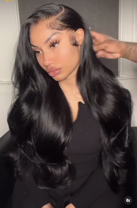 Black Women Hairstyles Side Part, 30 In Side Part, Jet Black Side Part Quickweave, Side Part 28 Inch Wig, Side Part Hair Black Women, Side Part Buss Down With Curls, Side Part Hairstyles Prom, Side Part Sew In Closure, Side Part Long Hairstyles