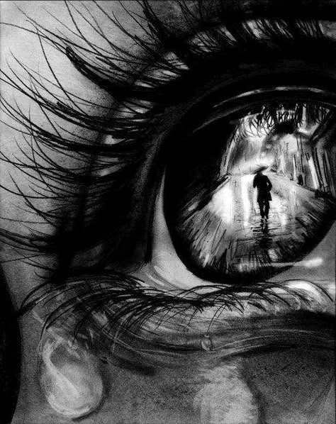 Eyeball Art, Reflection Art, Eyes Artwork, Gcse Art, Eye Art, Eye Drawing, Art Drawings Sketches, An Eye, Dark Art