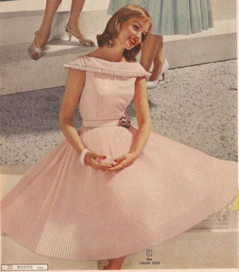 1960 Fashion, Fashion 1960s, Sixties Fashion, 1960s Fashion, Moda Vintage, 60s Fashion, 50s Fashion, 1950s Fashion, Pink Fashion