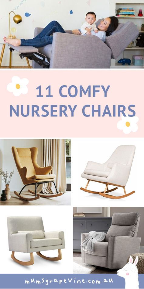 Rocking Chairs Nursery, Nursery Rocking Chairs, Breastfeeding Chair, Nursing Chairs, Best Nursing Chair, Homemade Beds, Baby Nurseries, Small Nurseries, Rocking Chair Nursery