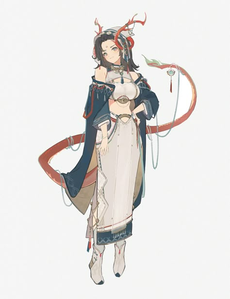 ArtStation - Dragon, dalimao Dragon Girl, Concept Art Character, Dragon Design, Female Character Design, Character Design References, Character Creation, Fantasy Character Design, Character Design Inspiration, Character Concept