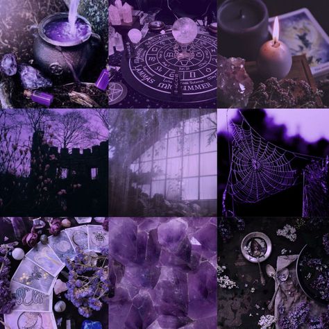 Witchy Aesthetic Moodboard, Violet Moodboard, Mood Board Purple, Purple Mood Board, Goth Moodboard, Purple Moodboard, Aesthetics Wallpaper, Adopt Idea, Purple Color Palettes