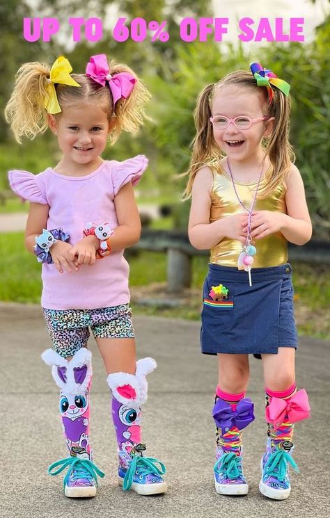 Crazy Socks For Kids, Wacky Socks, Bunny Socks, Colourful Socks, Silly Socks, Hearts And Stars, Physical Activities For Kids, Wacky Hair, Crazy Day