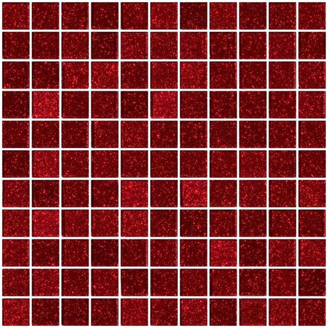 1-inch red glitter glass tile Glitter Tiles, Glitter Grout, Red Mosaic, Shaw Flooring, Glitter Glasses, Laundry Design, Red Tiles, Tile Texture, Stone Mosaic Tile