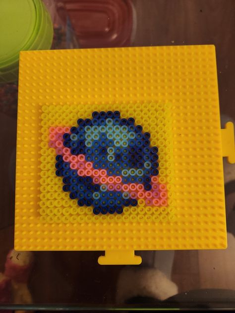 Planet Perler Beads, Perler Beads Planets, Saturn Perler Beads, Perler Bead Record, Tardis Perler Bead Pattern, The Claw, Perler Bead Patterns, Hama Beads, Perler Beads