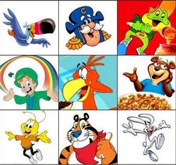 cereal mascots Cereal Mascots, Cereal Characters, Cereal Brands, Cereal Killer, Nostalgic Images, Brand Advertising, Creative Costumes, Mascot Design, Morning Breakfast