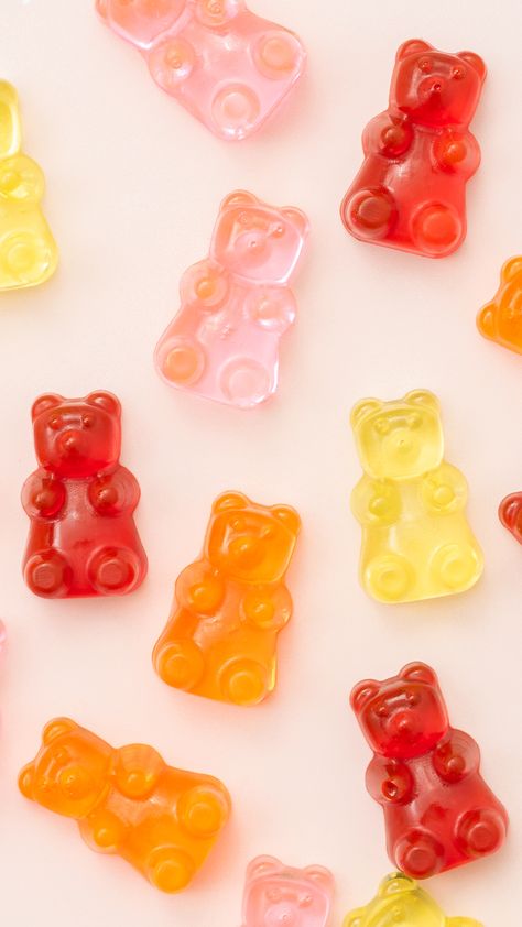 Gummy Bear Molds, Gummy Bear Photography, Gummy Bear Wallpaper Iphone, Gummy Bears Aesthetic, Gummy Candy Aesthetic, Gummy Bears Art, Gummy Aesthetic, Gummies Aesthetic, Gummy Bear Illustration