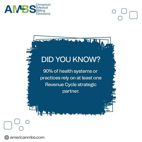 At American MBS, we are dedicated to providing top-tier revenue cycle management services that ensure financial stability and operational efficiency for healthcare providers. Let's work together to streamline your revenue cycle and enhance your practice's profitability. - - - #HealthcareFinance #RevenueCycle #HealthSystems #AmericanMBS #HealthcareInnovation #FinanceSolutions #HealthcarePartners #RevenueCycleManagement #StrategicPartnerships #MedicalBilling Operational Efficiency, Revenue Cycle Management, Financial Stability, Medical Billing, Top Tier, Health Care, Finance, Medical, Let It Be