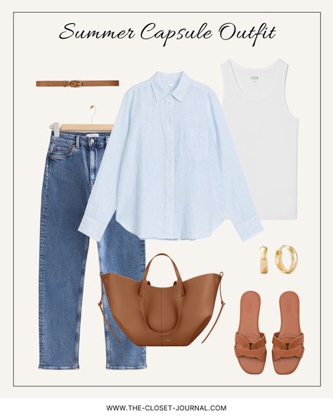 The Tokyo Tote curated on LTK Light Blue Shirt Outfit, Blue Top Outfit, Baseball Mom Outfits, Linen Shirt Outfit, Blue Linen Shirt, Summer Capsule, Spring Awakening, Spring Forward, Spring Clothes