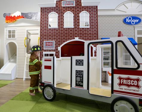 Play | Creative Play | Imaginative Play — Play Street Museum | Interactive Children's Museum Dallas Texas Playroom Business, Kids Indoor Play Area, Play Village, Daycare Room Ideas, Farm Cakes, Kids Museum, Kids Indoor Play, Playground Kids, What Is Play