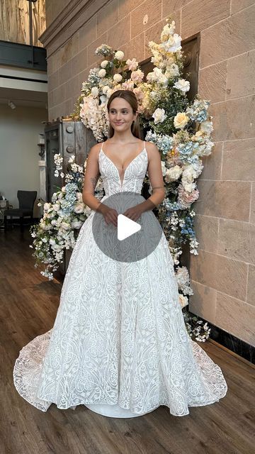 Ava Laurenne Bride on Instagram: "Which of these bold lace gowns would you choose??
•
•
•
florals and background by @gatherings.creative follow @avalaurennebride
www.avalaurennebride.com" Designer Wedding Gowns, Wedding Goals, Couture Gowns, Wedding Dress Inspiration, Lace Gown, Bridal Shop, Just Love, Wedding Gowns, New Arrivals