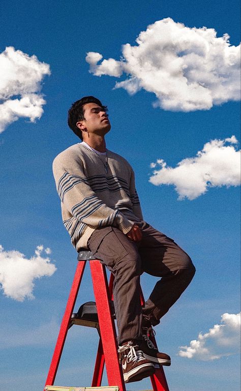 Creative Mens Photoshoot, Concept Photography Ideas Creative Outdoor, Men Vogue Photoshoot, Cultural Photoshoot Ideas, Cool Photoshoot Ideas Men, Photoshoot Concepts Creative Men, Editorial Photography Women, Man Looking Up At Sky, Men Editorial Shoot