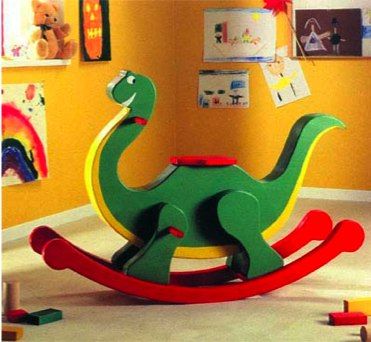 So much better than a rocking Horse Dinosaur Rocking Horse, Rocking Dinosaur, Wood Dinosaur, Basic Woodworking, Wooden Plane, Rocking Toy, Wooden Toys Plans, Rocking Horses, Woodworking Toys