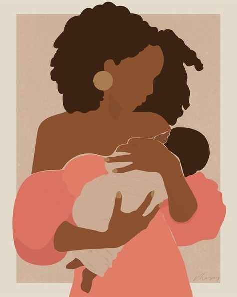 Black Pregnancy, Honeycomb House, African Woman Art, Pregnancy Illustration, Mom Drawing, Doula Business, Instagram Covers, Woman Art Print, African Women Art