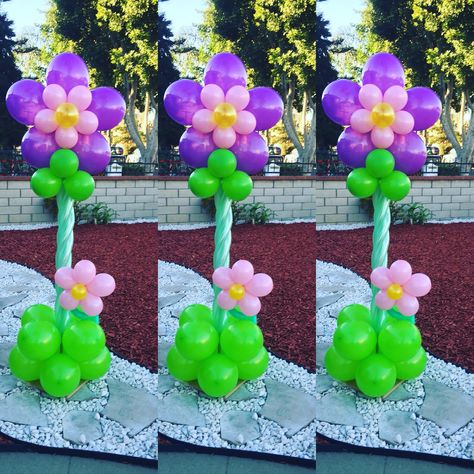 50th Birthday Cake For Women, Balloon Circle, Flower Balloons, Party Balloons Diy, Balloon Tower, Beautiful Balloons, Easter Event, Balloon Crafts, Birthday Cakes For Women