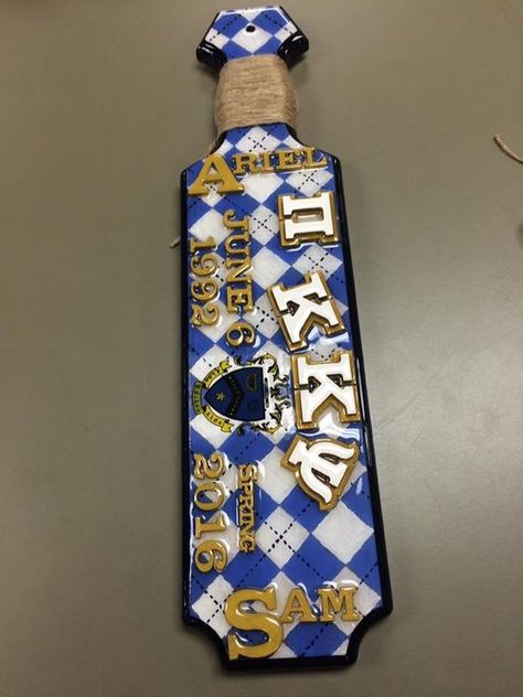 Kappa Kappa Psi at Auburn University. Greek Sorority Paddles, Fraternity Paddles, Tau Beta Sigma, Greek Paddles, Kappa Kappa Psi, Sorority Paddles, Personalised Gifts Diy, Alpha Gamma Delta, Sorority Sisters