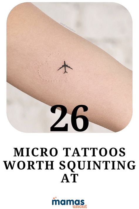 25 Micro Tattoos Worth Taking a Closer Look At Single Needle Tattoos For Women, Micro Tattoo Ideas Simple, Cute Micro Tattoos For Women, Micro Needle Tattoo, Dainty Micro Tattoo, Micro Tattoos For Women Behind Ear, Micro Wrist Tattoo, Mini Line Tattoo, Placement Ideas For Small Tattoos