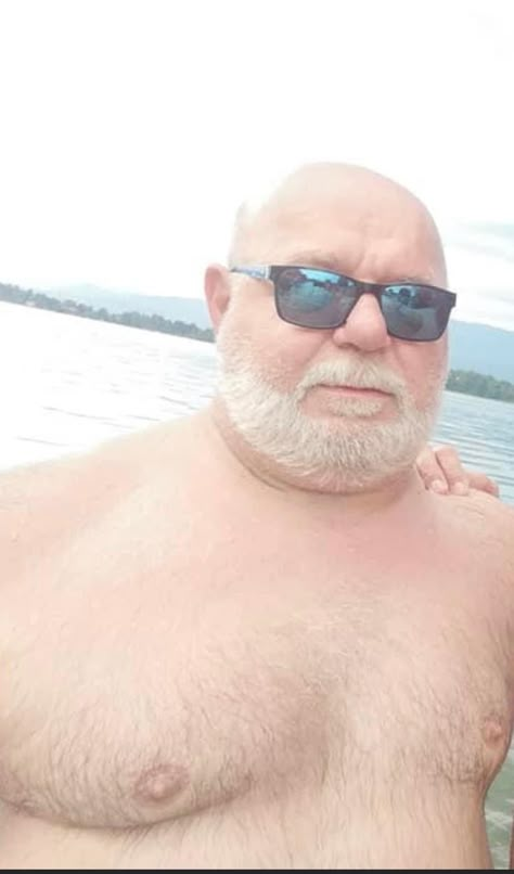 Old Fat, Chubby Guy, Chubby Men, Bald Man, Bear Man, Send Me A Message, Bear Men, Male Poses, Send Me