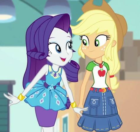 Mlp Homescreen, Apple Jack And Rarity, Apple Jack X Rarity, Applejack And Rarity, Rarity And Applejack, Duo Cartoon, Mlp Ships, My Little Pony Rarity, Apple Jack