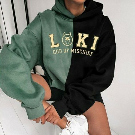 #marvel#loki#thor#mcu#t-shirt Loki Hoodie, Marvel Inspired Outfits, Marvel Fashion, Marvel Clothes, Marvel Hoodies, Marvel Sweatshirt, Marvel Merchandise, Marvel Shirt, Really Cute Outfits