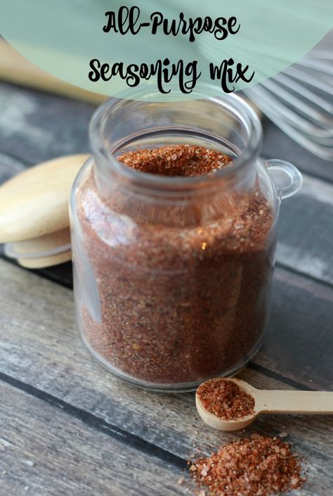 Seasoning Jars, Homemade Spice Mix, Spice Blends Recipes, Homemade Seasoning, Meat Sauce Recipes, Adobo Seasoning, Homemade Spice Blends, Diy Spices, Dry Mixes