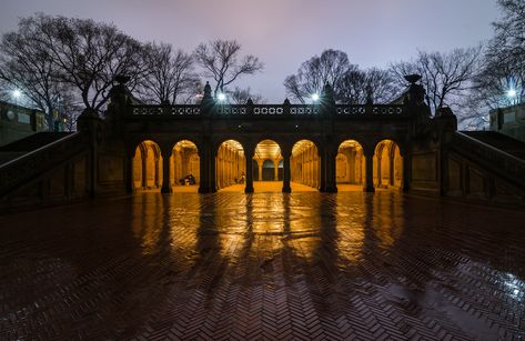 Bethesda Terrace on a rainy night, Central Park, Manhattan… | Flickr Bethesda Terrace, Central Park Manhattan, Rainy Night, Manhattan New York, Central Park, Manhattan, Terrace, York City, New York City