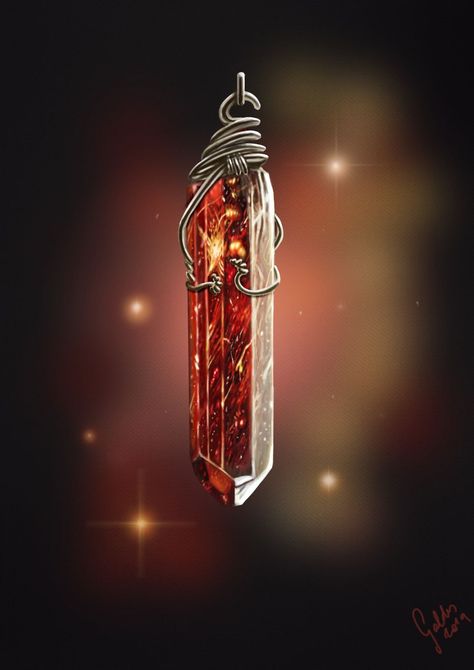 The Painite Pendant by Galder on DeviantArt Fire Pendant, Dragons Breath Fire Opal, Dragons Breath, Ancient Forest, Inner Light, Rare Gemstones, Fun Events, Edison Light Bulbs, The Fire