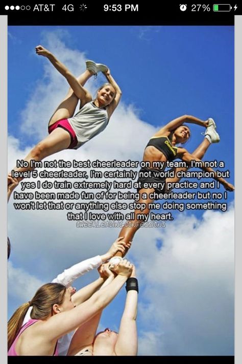 Cheer becomes life fast Cheerleading Workouts, Cheer Flyer, Cheer Hacks, Cheerleading Quotes, School Cheerleading, Cheerleading Competition, Cheerleading Stunt, Gymnastics Quotes, Cheer Workouts