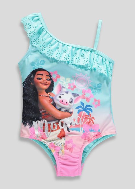 Kids Moana Swimming Costume (2-9yrs) One Piece Clothing, Baby Swimwear, Swimming Bathing Suits, Swimming Costume, Beach Wear Dresses, Kids Swimwear, Swimwear Girls, E Bay, Girls Clothes