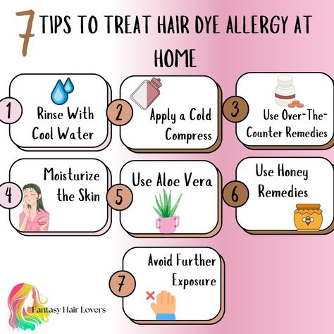 🌱🌈 Hair dye allergy troubles? Don't worry, we've got you covered! Our guide shares 7 easy methods to treat hair dye allergies at home. Find relief and restore comfort to your scalp! 🌟💆‍♀️ Hair Dye Allergy, Scalp Remedies, Remedies For Allergies, Allergy Remedies, Diy Remedies, Fantasy Hair, Allergic Reaction, Hair Scalp, Treated Hair