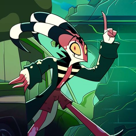 Hellavu Boss, Helluvaboss Blitzo, Boss Series, Galaxy Cat, Helluva Boss, Animation Series, Hazbin Hotel, I Icon, Character Illustration