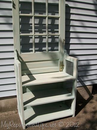 Old Door Projects, Doors Repurposed, Door Shelves, Old Door, Old Doors, Redo Furniture, Repurposed Furniture, Furniture Projects, Wood Doors