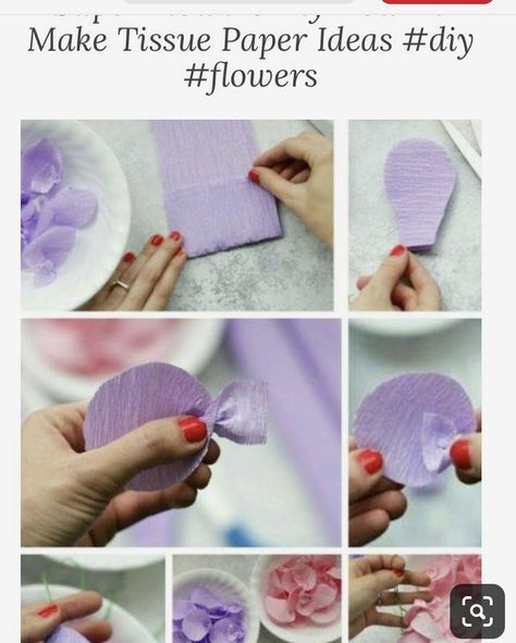 Paper Flowers For Kids, Crepe Paper Crafts, Winter Crafts Preschool, Diy Tumblr, Diy Flores, Crafts Preschool, Quilled Creations, Crepe Paper Flowers, Paper Flowers Craft