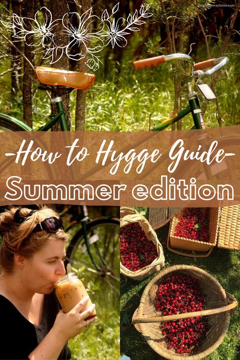 Hygge Summer Aesthetic, Summer Hygge Aesthetic, Summer Home Aesthetic, Hygge Lifestyle Inspiration, Spring Hygge, Hygge Summer, Hygge Vibes, Hygge Ideas, How To Hygge